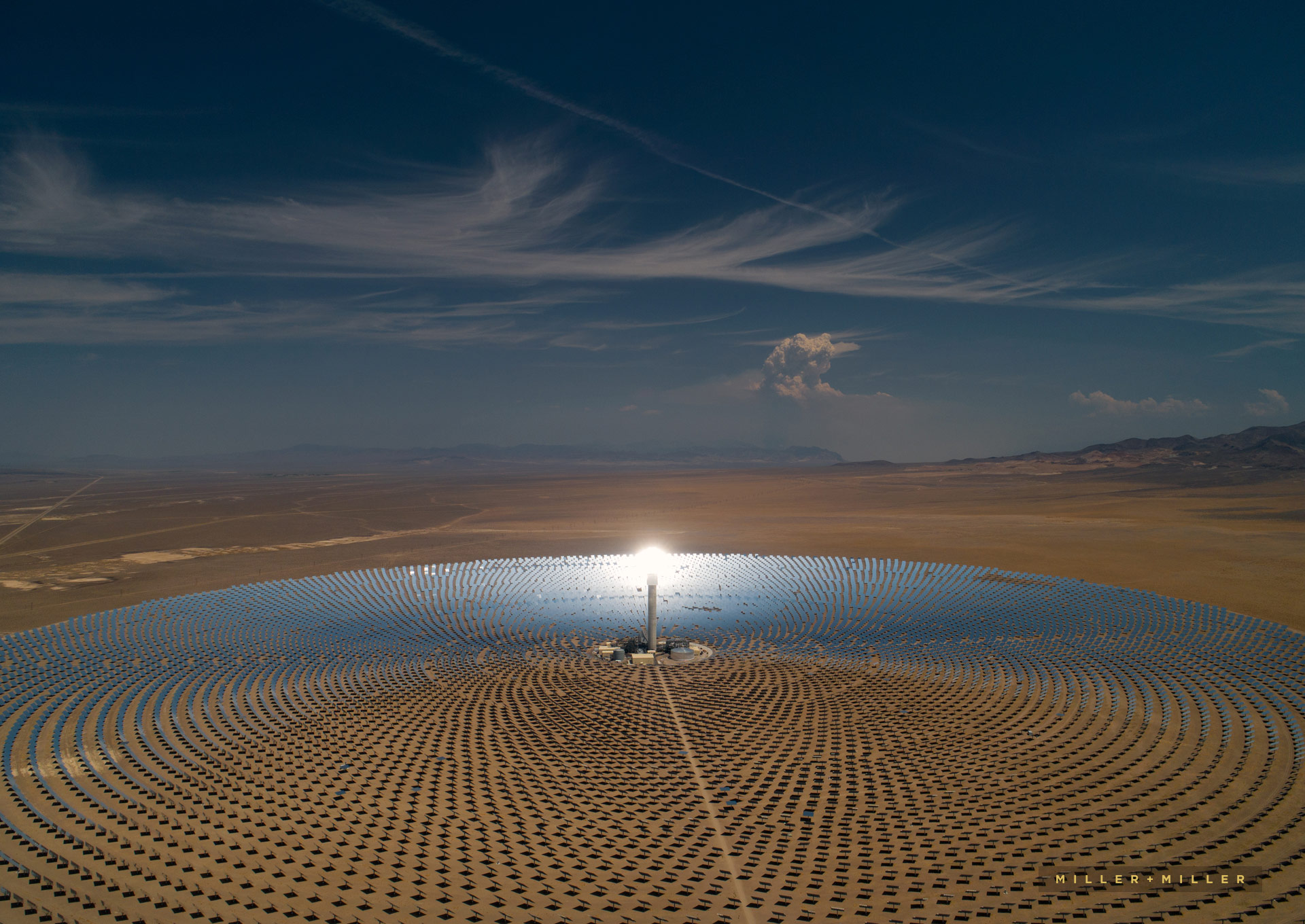 Crescent dunes solar energy power plant Idea | chocmales